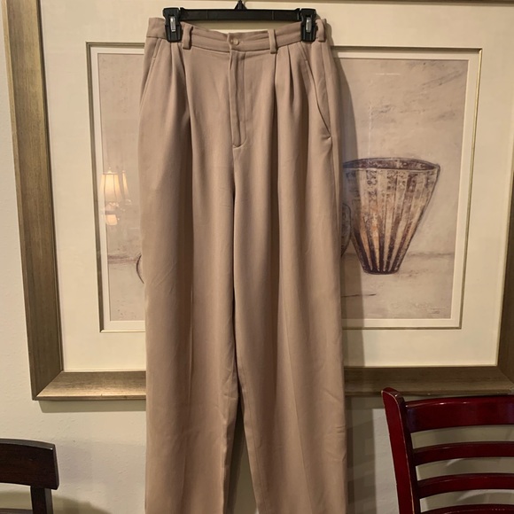 Ralph Lauren  Vintage Camel Women’s Wool Pants - Picture 3 of 15
